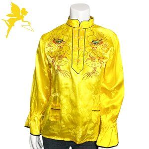 Satin Dragon Lady Top